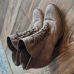 Maurices Gray Booties
